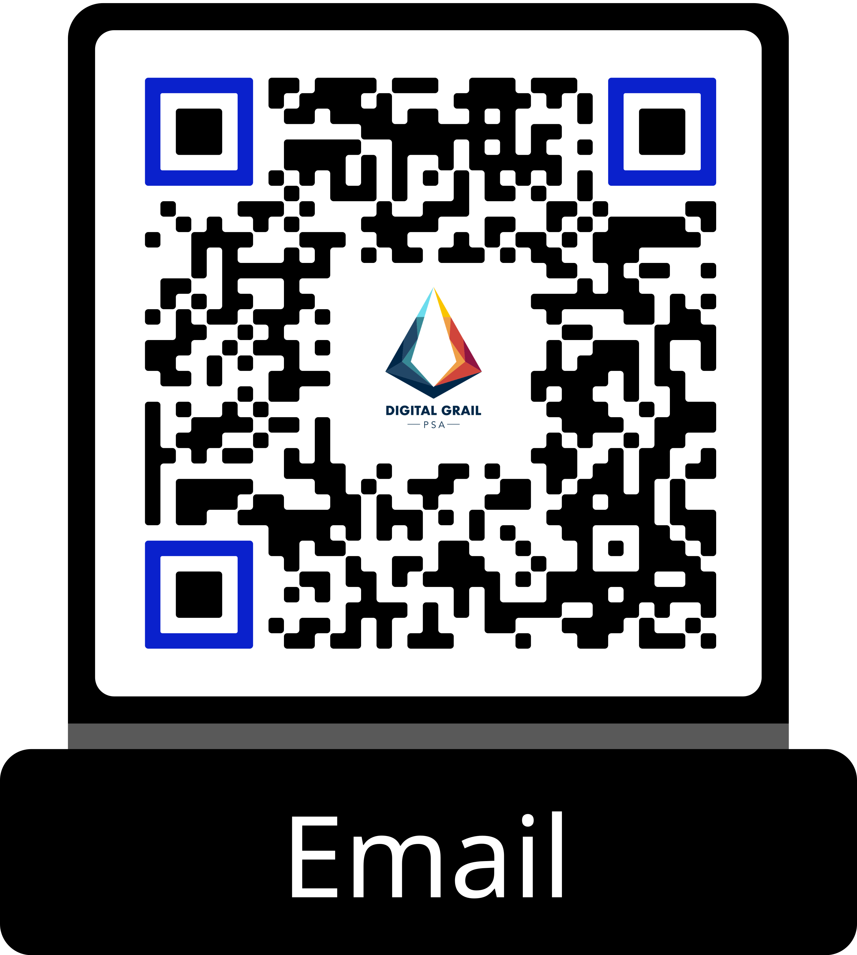 Kod QR do kontaktu z Digital Grail